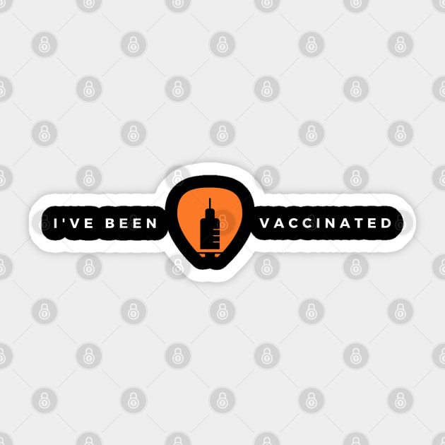 I Have Been Vaccinated Sticker by emhaz